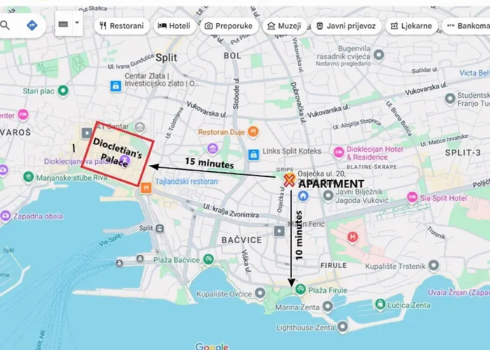 Two Spalatina 公寓 斯普利特